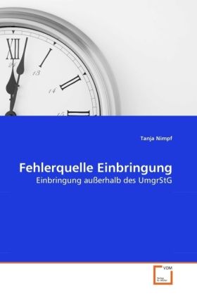 Produktbild: Nimpf, T: Fehlerquelle Einbringung