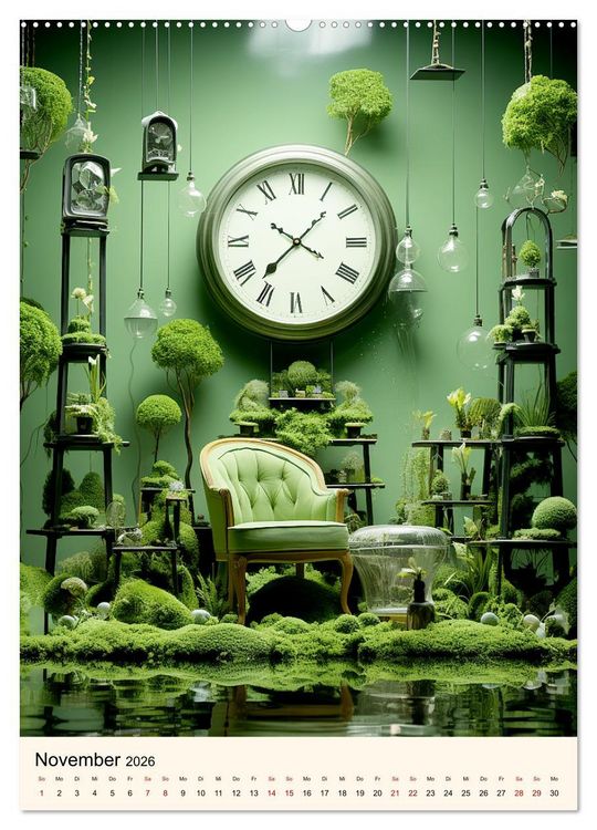 Produktbild: Ton in Ton (Wandkalender 2026 DIN A2 hoch), CALVENDO Monatskalender
