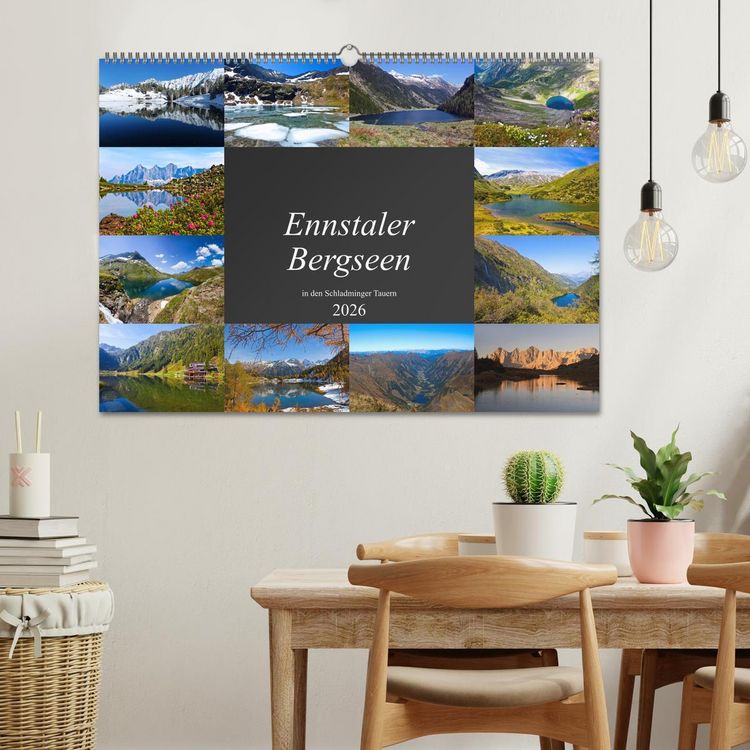 Produktbild: Ennstaler Bergseen in den Schladminger Tauern (Wandkalender 2026 DIN A2 quer), CALVENDO Monatskalender