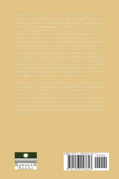 Produktbild: Islamic Mysticism and the Bektashi Path
