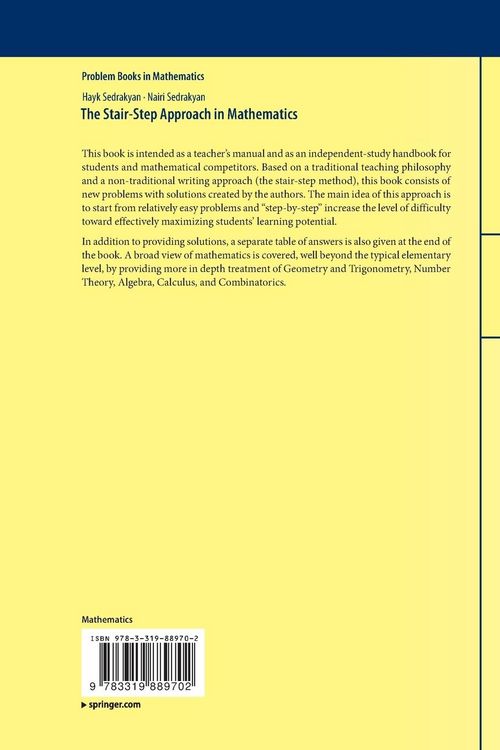 Produktbild: The Stair-Step Approach in Mathematics