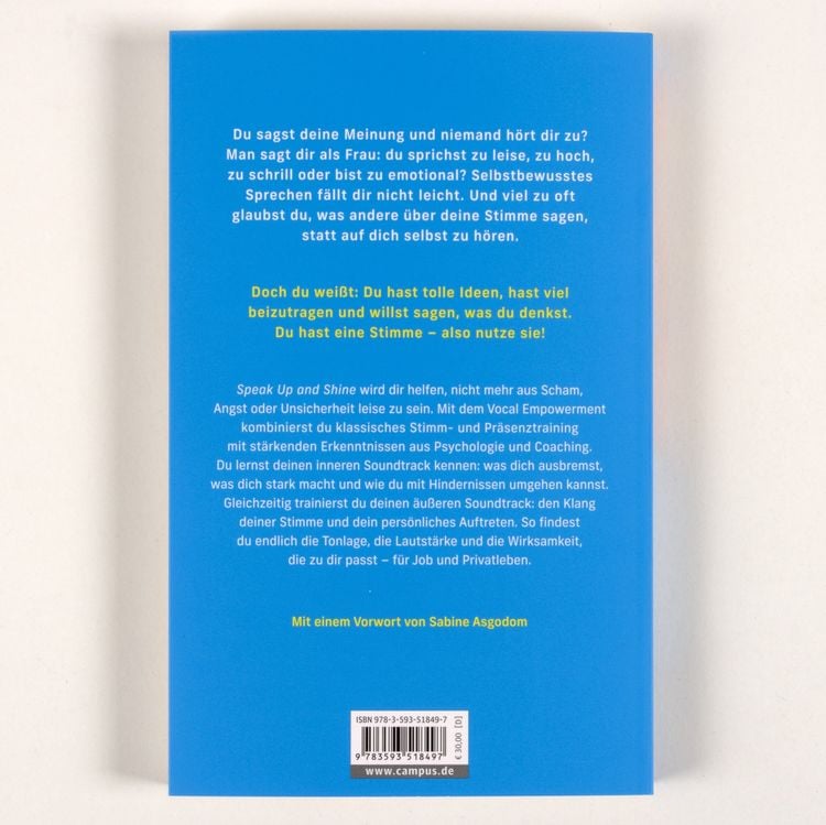 Produktbild: Speak Up and Shine