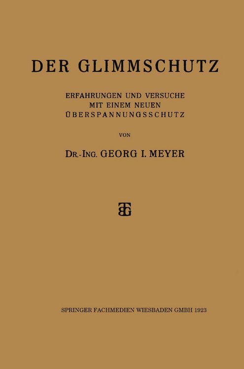 Produktbild: Der Glimmschutz