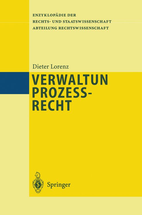 Produktbild: Verwaltungsproze&szlig;recht