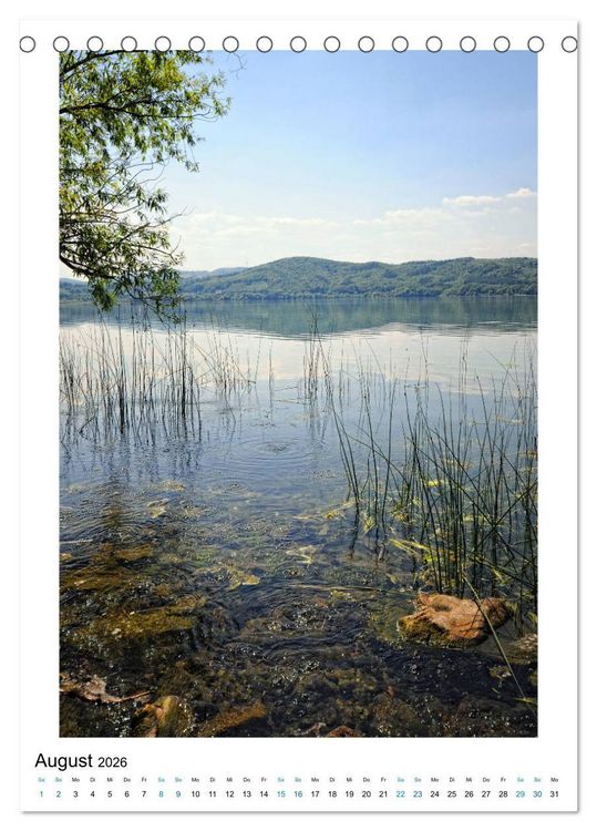 Produktbild: Natur genie&szlig;en - Hunsr&uuml;ck, Mosel und Eifel (Tischkalender 2026 DIN A5 hoch), CALVENDO Monatskalender