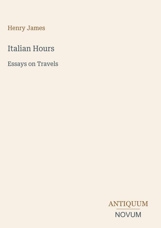 Produktbild: Italian Hours