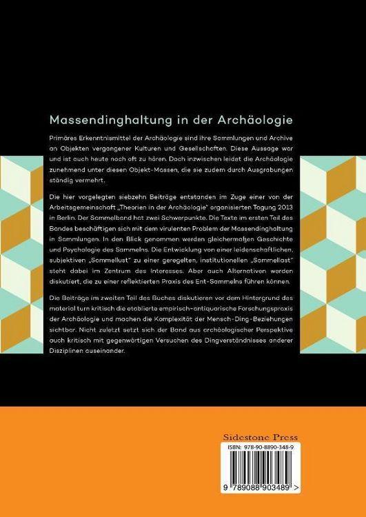 Produktbild: Massendinghaltung in der Arch&auml;ologie