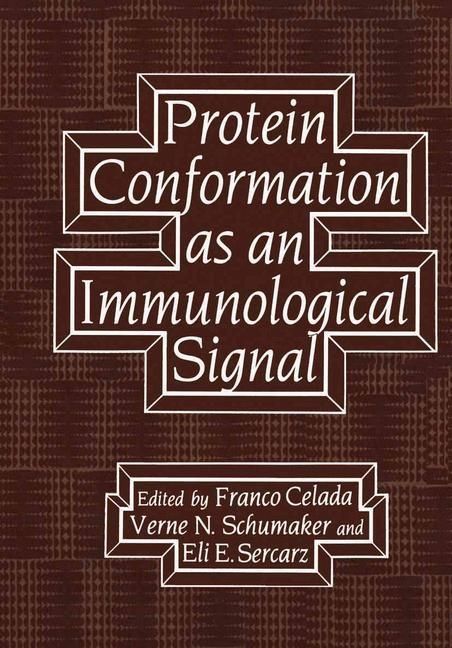 Produktbild: Protein Conformation as an Immunological Signal