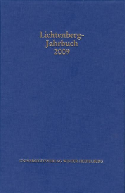Produktbild: Lichtenberg-Jahrbuch 2009