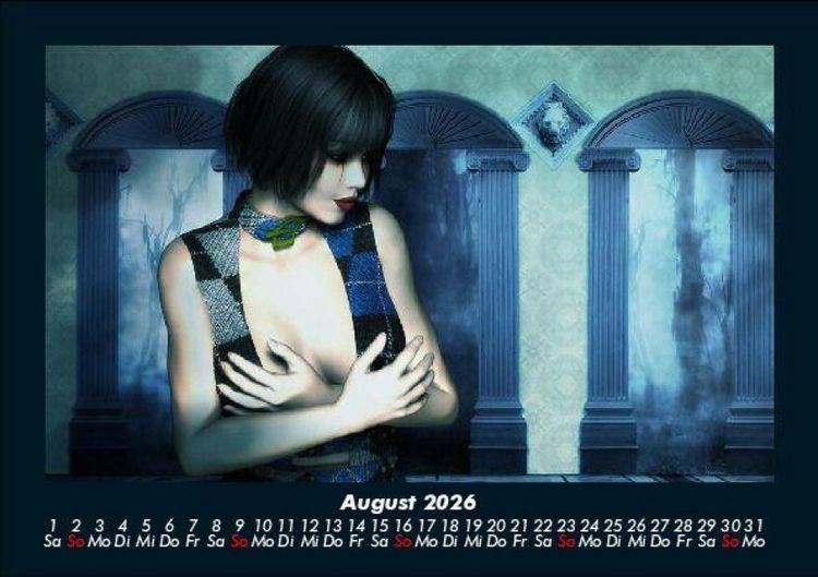 Produktbild: Mit Fantasy durch's Jahr 2026 Fotokalender DIN A5