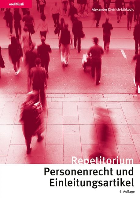Produktbild: Repetitorium Personenrecht und Einleitungsartikel