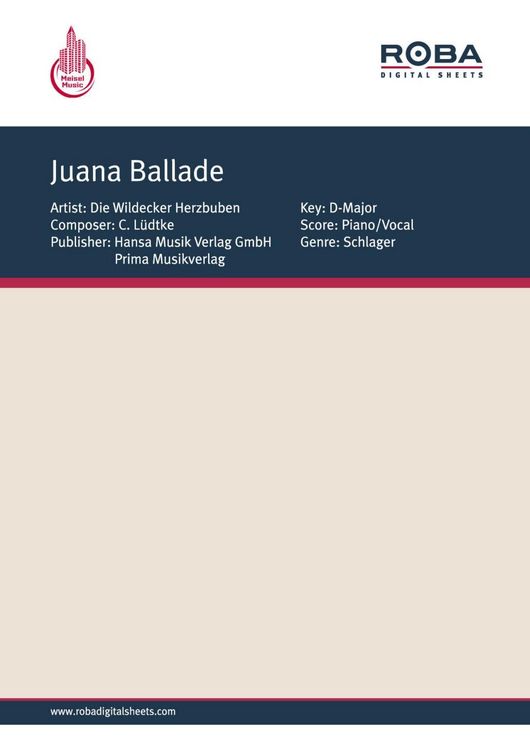 Produktbild: Juana Ballade