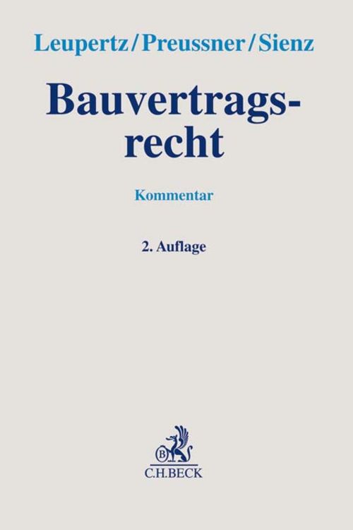 Produktbild: Bauvertragsrecht