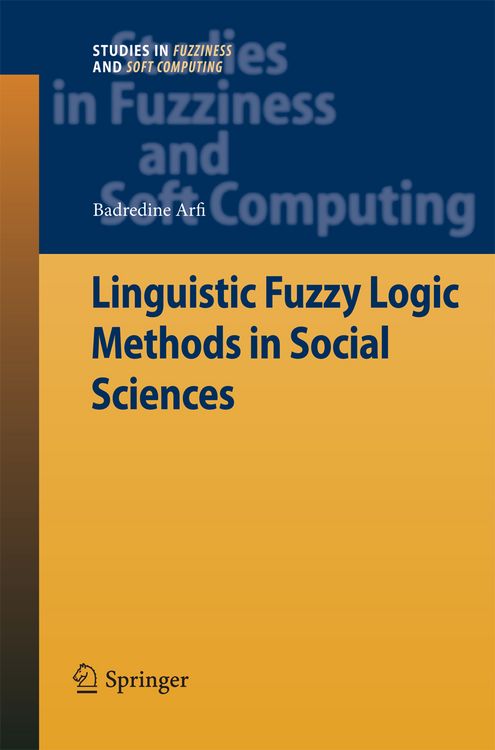 Produktbild: Linguistic Fuzzy Logic Methods in Social Sciences