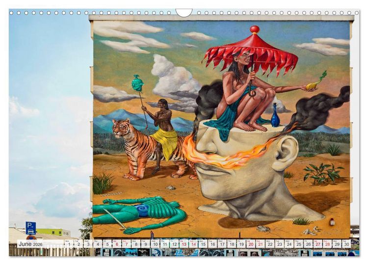 Produktbild: COLOGNE STREETART GALLERY (Wall Calendar 2026 DIN A3 landscape), CALVENDO 12 Month Wall Calendar