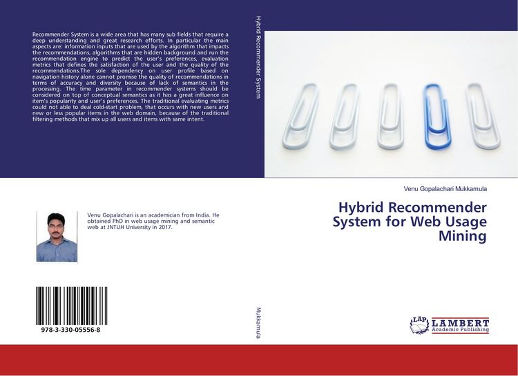 Produktbild: Hybrid Recommender System for Web Usage Mining