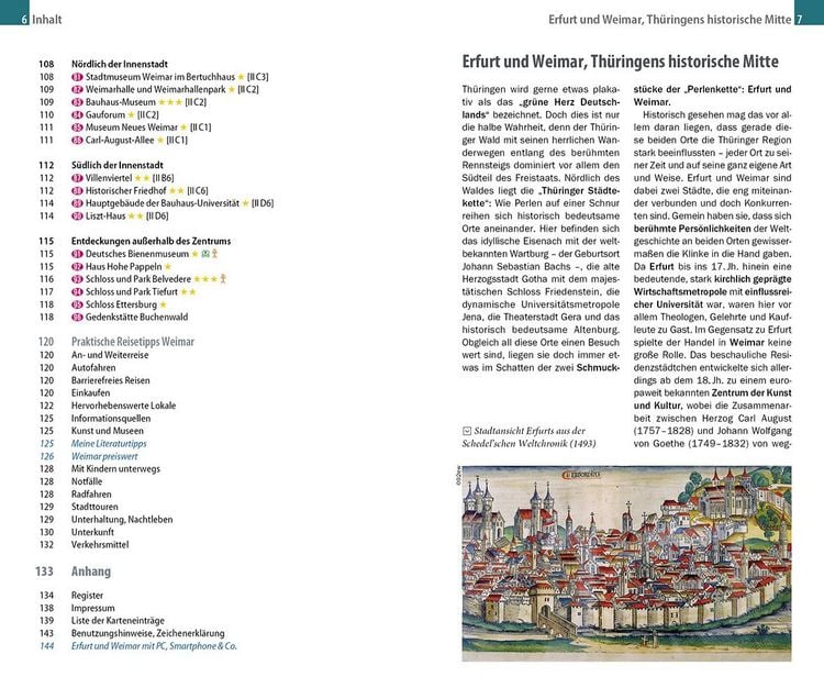 Produktbild: Reise Know-How CityTrip Erfurt und Weimar