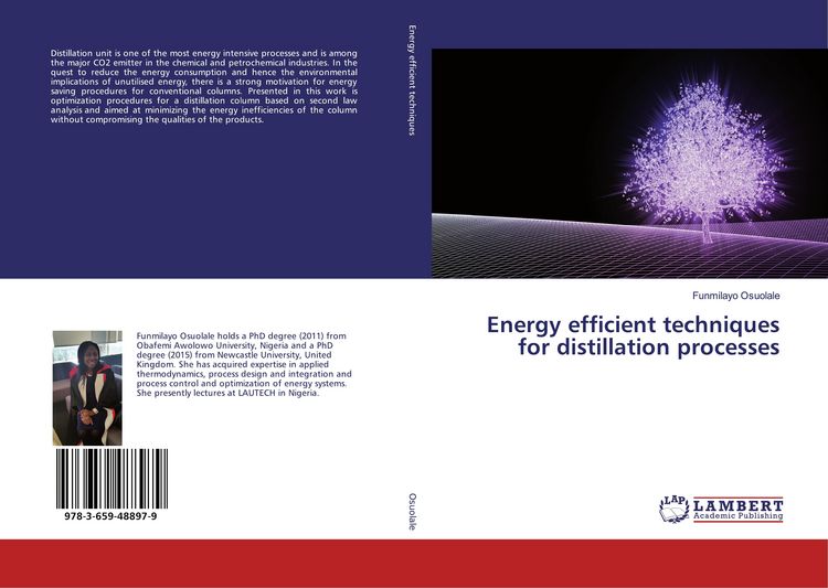 Produktbild: Energy efficient techniques for distillation processes