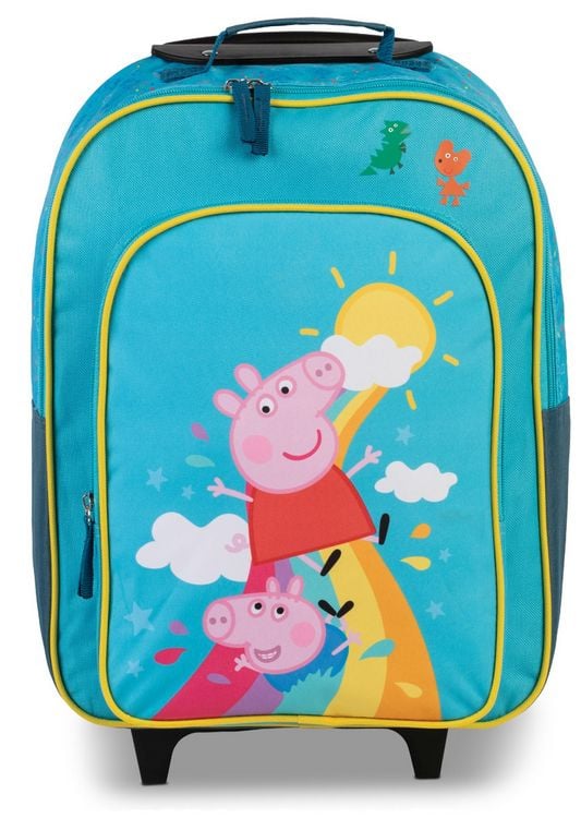 Produktbild: SIEBER Gl&uuml;hw&uuml;rmchen - Kindertrolley Peppa Pig, t&uuml;rkis