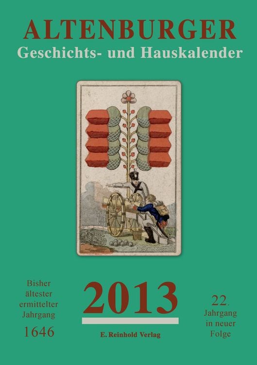 Produktbild: Altenburger Geschichts- und Hauskalender / Altenburger Geschichts- und Hauskalender 2013