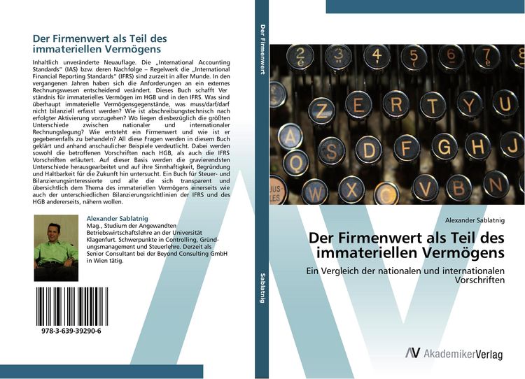Produktbild: Der Firmenwert als Teil des immateriellen Verm&ouml;gens
