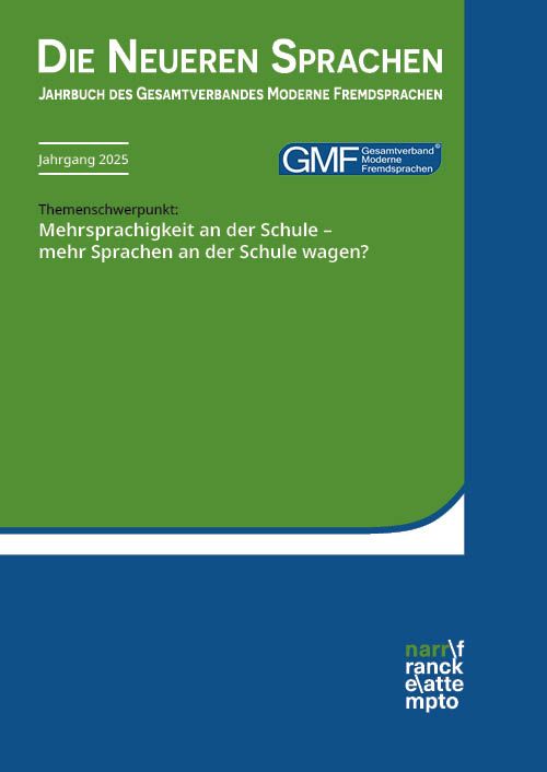 Produktbild: Die Neueren Sprachen
