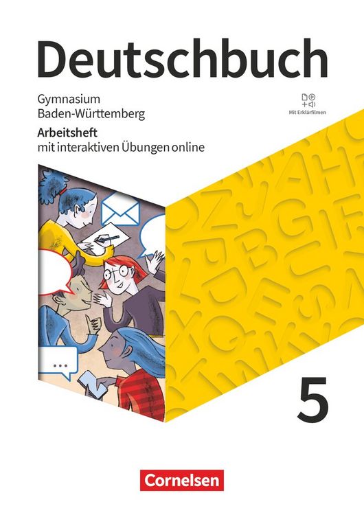Produktbild: Deutschbuch Gymnasium - Baden-W&uuml;rttemberg - Ausgabe 2025 - 5. Schuljahr