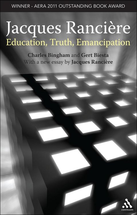 Produktbild: Jacques Ranciere: Education, Truth, Emancipation