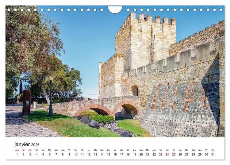 Produktbild: S&eacute;duisant Portugal (Calendrier mural 2026 DIN A4 vertical), CALVENDO calendrier mensuel