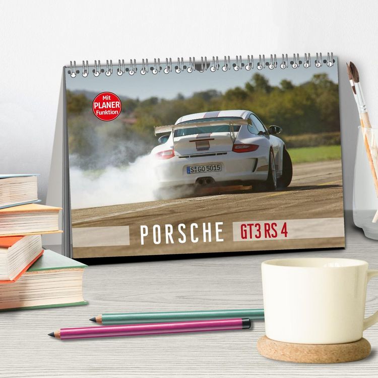 Produktbild: Porsche GT3RS 4,0 (Tischkalender 2026 DIN A5 quer), CALVENDO Monatskalender