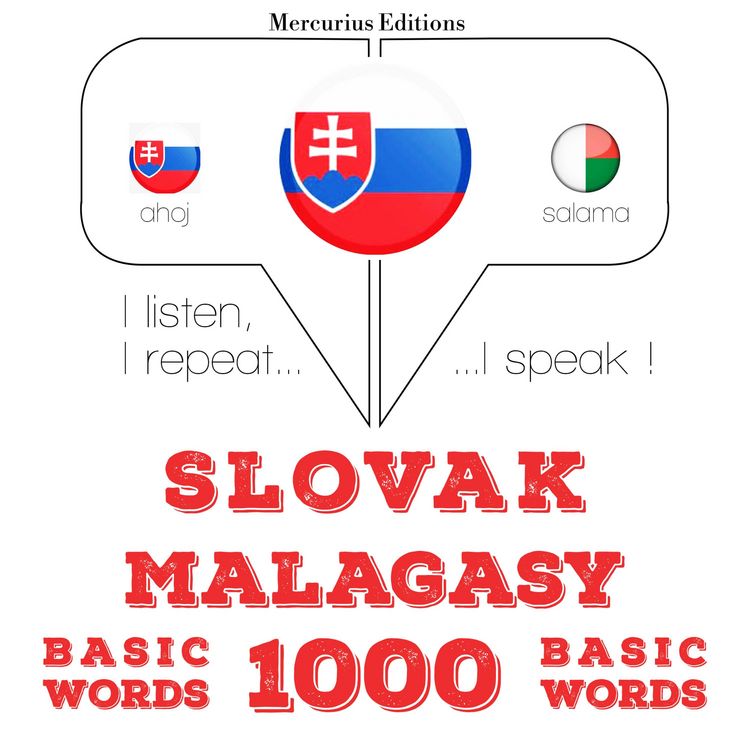 Produktbild: Slovensk&yacute; - Madagaskaru: 1000 z&aacute;kladn&yacute;ch slov