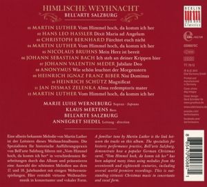 Produktbild: Himlische Weyhnacht-Festliche Ges&auml;nge