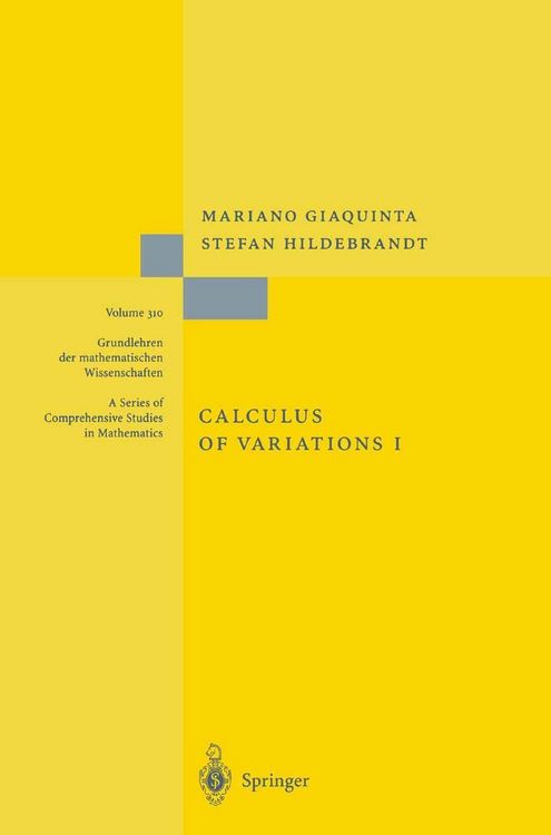 Produktbild: Calculus of Variations I