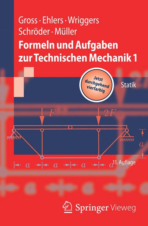 Produktbild: Formeln und Aufgaben zur Technischen Mechanik 1