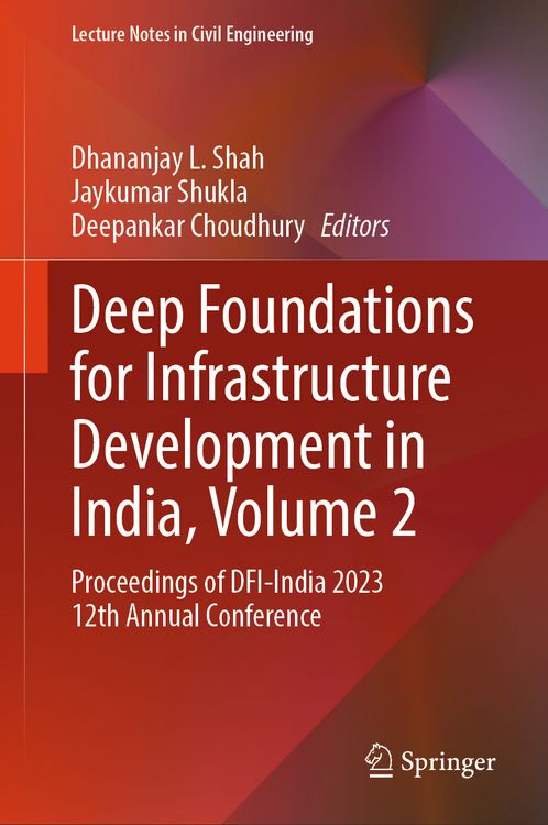 Produktbild: Deep Foundations for Infrastructure Development in India, Volume 2