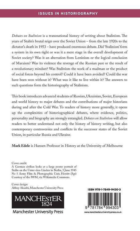 Produktbild: Debates on Stalinism
