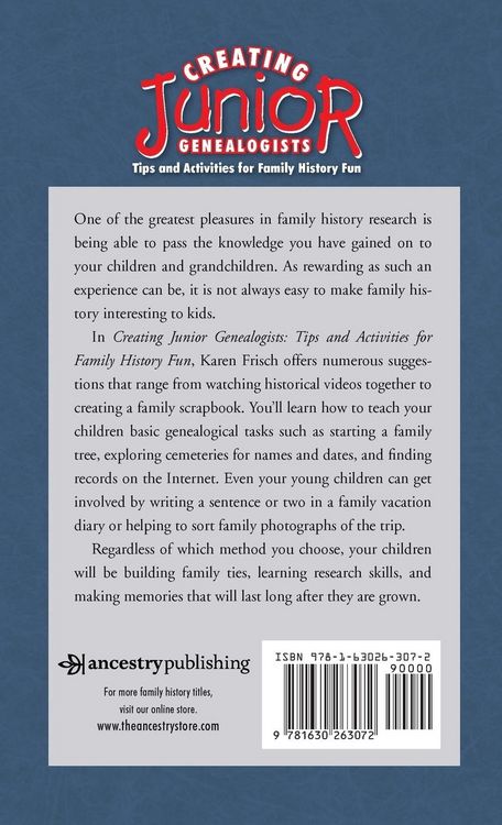 Produktbild: Creating Junior Genealogists