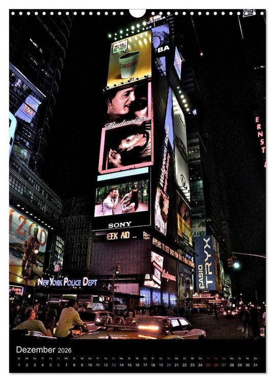 Produktbild: New York City 2026 &bull; Classic Views (Wandkalender 2026 DIN A3 hoch), CALVENDO Monatskalender
