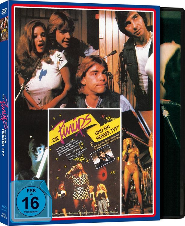 Produktbild: Die Pinups und ein heisser Typ - Cover B - Limited Edition auf 500 St&uuml;ck (Blu-ray) (+ DVD)