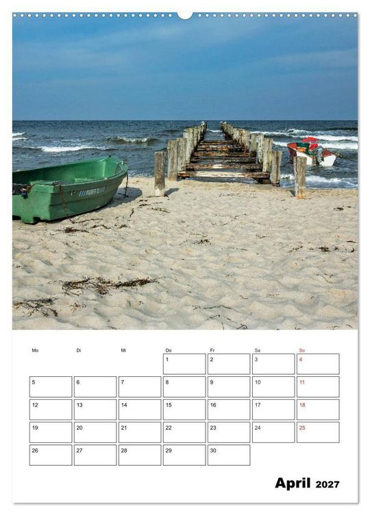 Produktbild: Ostsee. Urlaubsfeeling pur (hochwertiger Premium Wandkalender 2027 DIN A2 hoch), Kunstdruck in Hochglanz