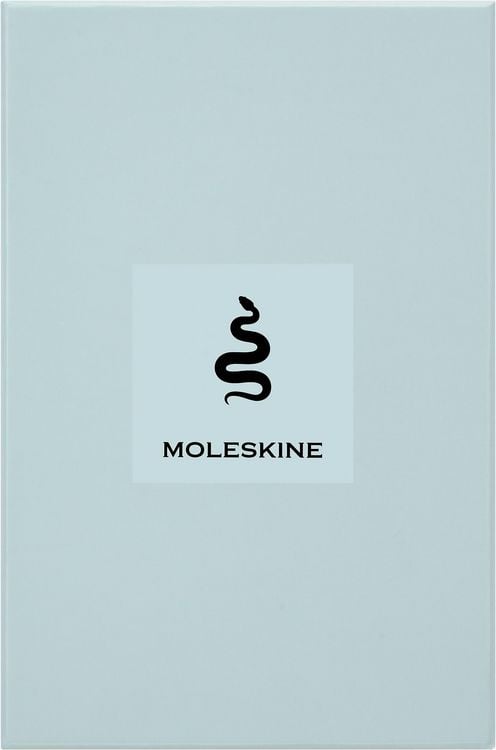 Produktbild: Moleskine Das Jahr der Schlange Bl&auml;tter Notizbuch, L/A5, fester Einband, liniert, mit Box