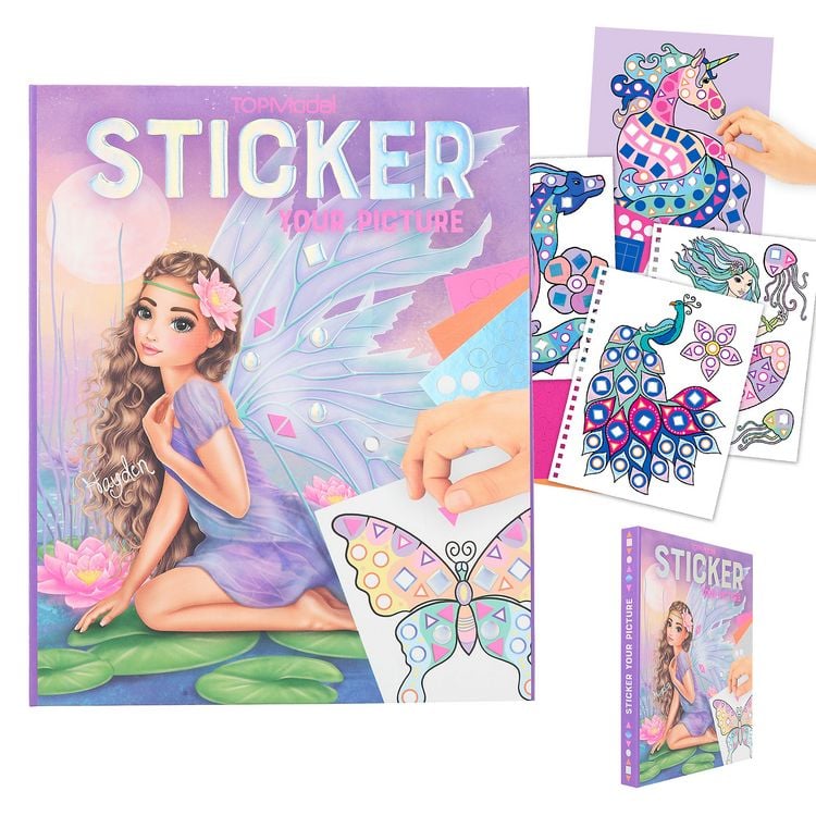 Produktbild: DEPESCHE TOPModel Stickerbuch Sticker your picture Fantasy