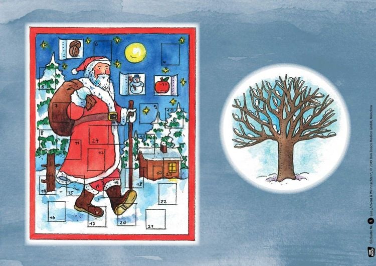 Produktbild: Advent und Weihnachten. Kamishibai Bildkartenset