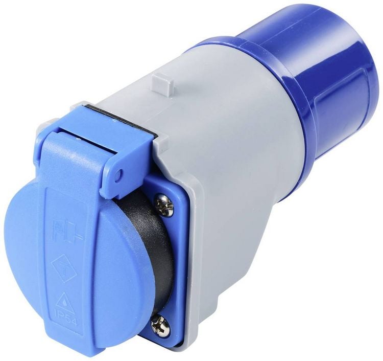 Produktbild: Sygonix SY-5491844 CEE-CARA Adapter 16A 3polig 230 V/AC 1St.