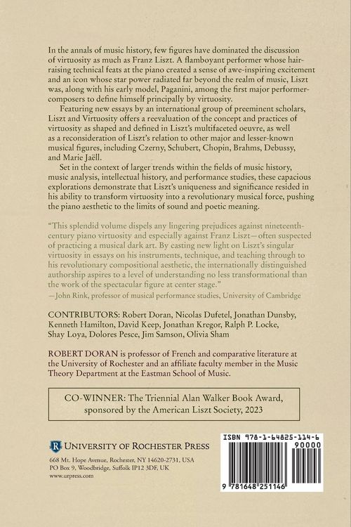 Produktbild: Liszt and Virtuosity