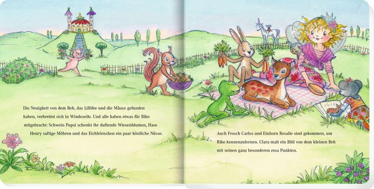 Produktbild: Prinzessin Lillifee hilft dem kl. Reh (Pappbilderbuch)