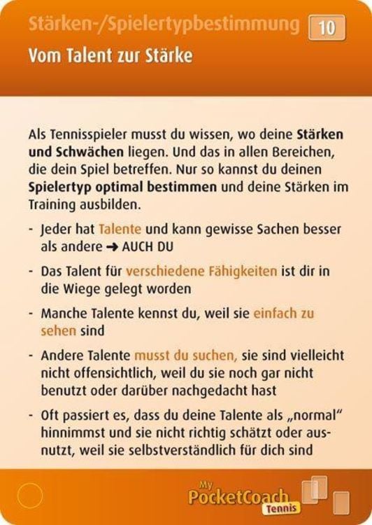 Produktbild: My Pocket Coach Tennis