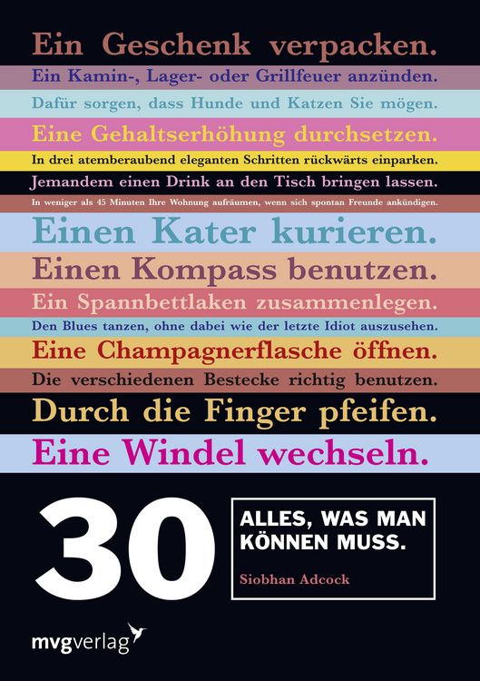 Produktbild: 30. Alles, was man k&ouml;nnen muss