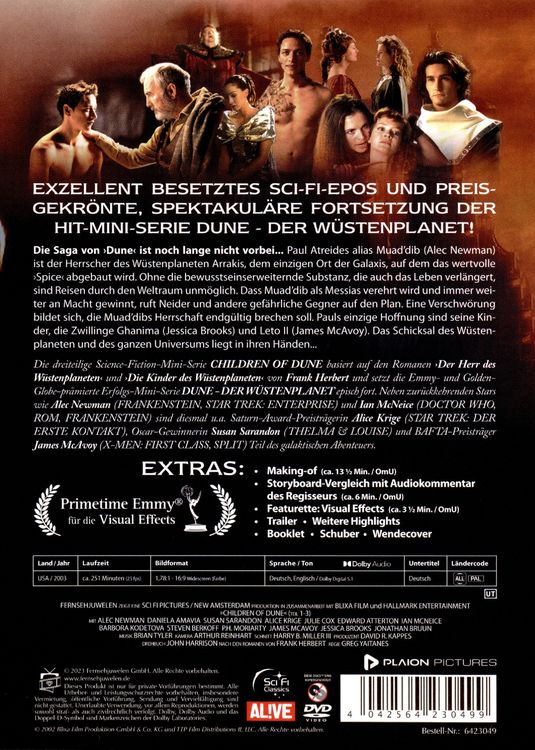 Produktbild: Children of Dune - Die komplette Miniserie (Fernsehjuwelen) [2 DVDs]