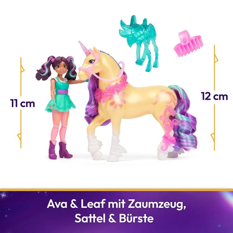 Produktbild: UCA Small Doll & Unicorn Ava & Leaf